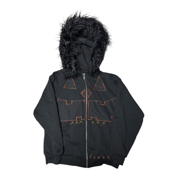 PUMPKIN FUR HOODIE
