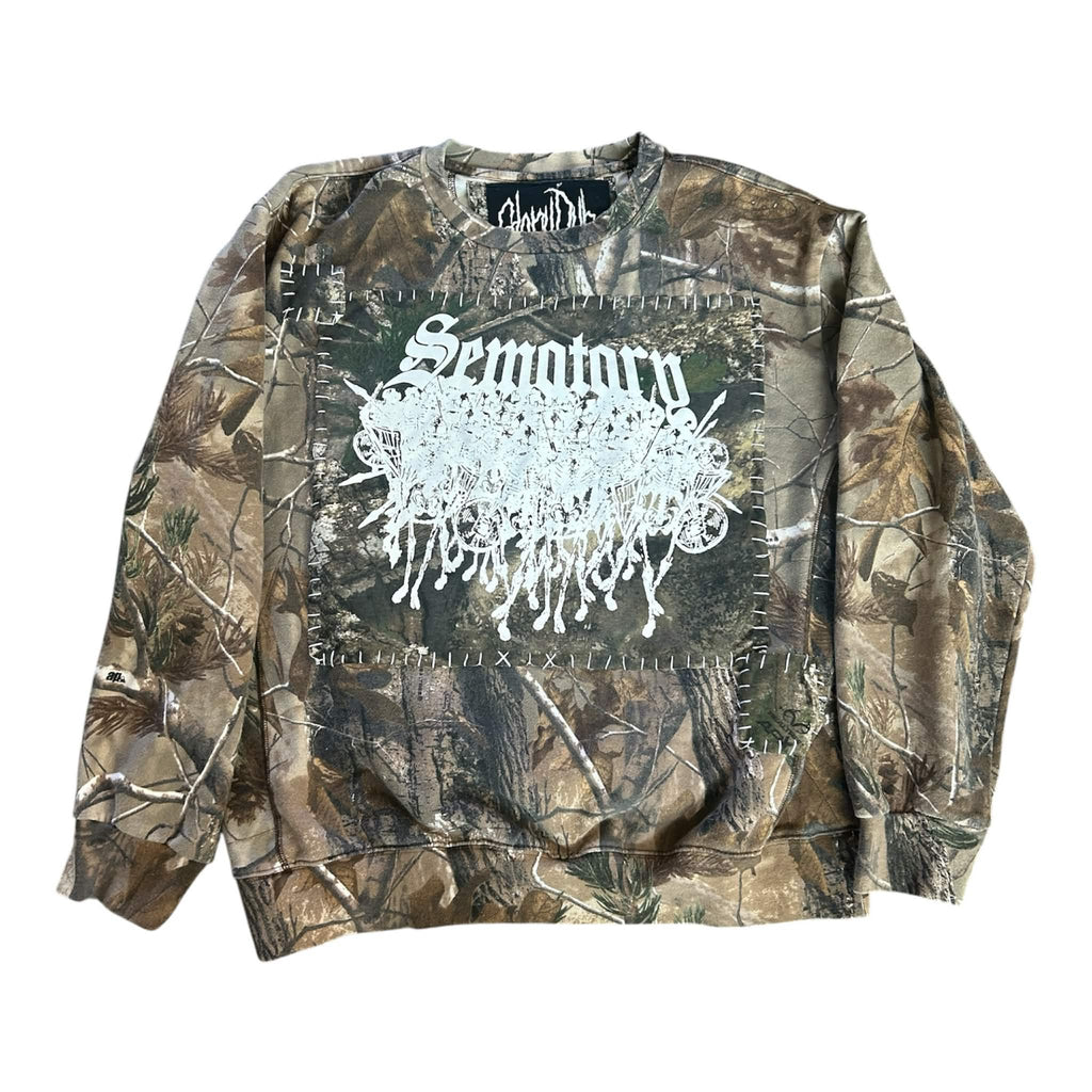 CAMO CRUST CREWNECK