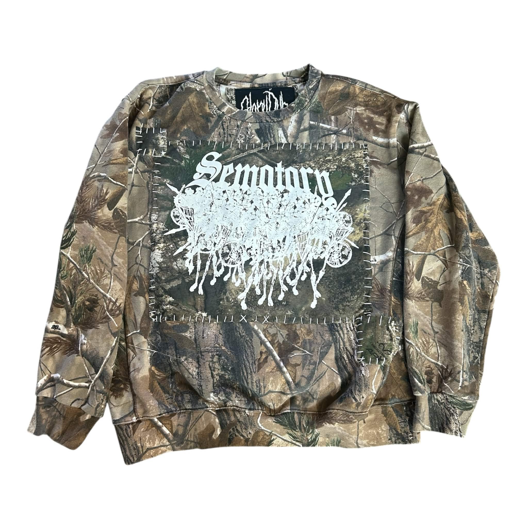 CAMO CRUST CREWNECK