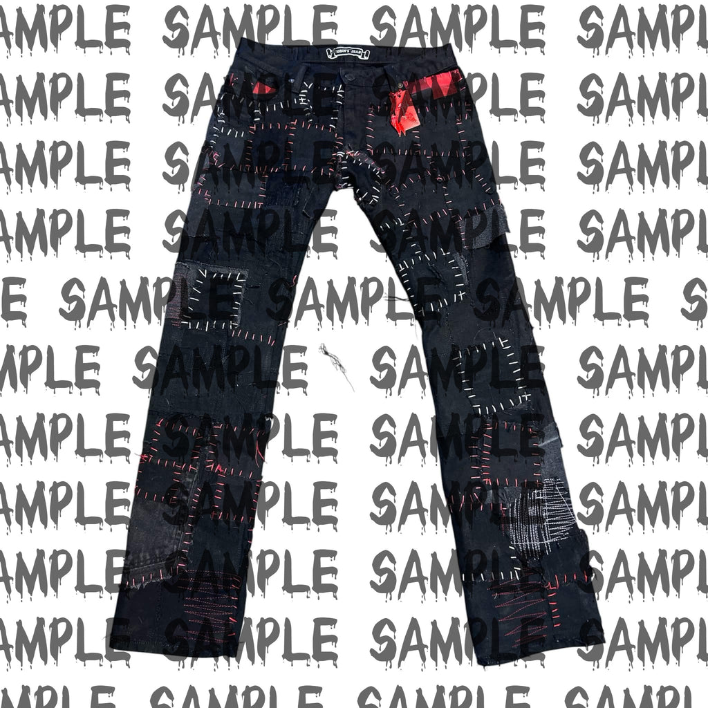 (!)CUSTOM ROBIN JEANS SCABS (read b4 purchasing)