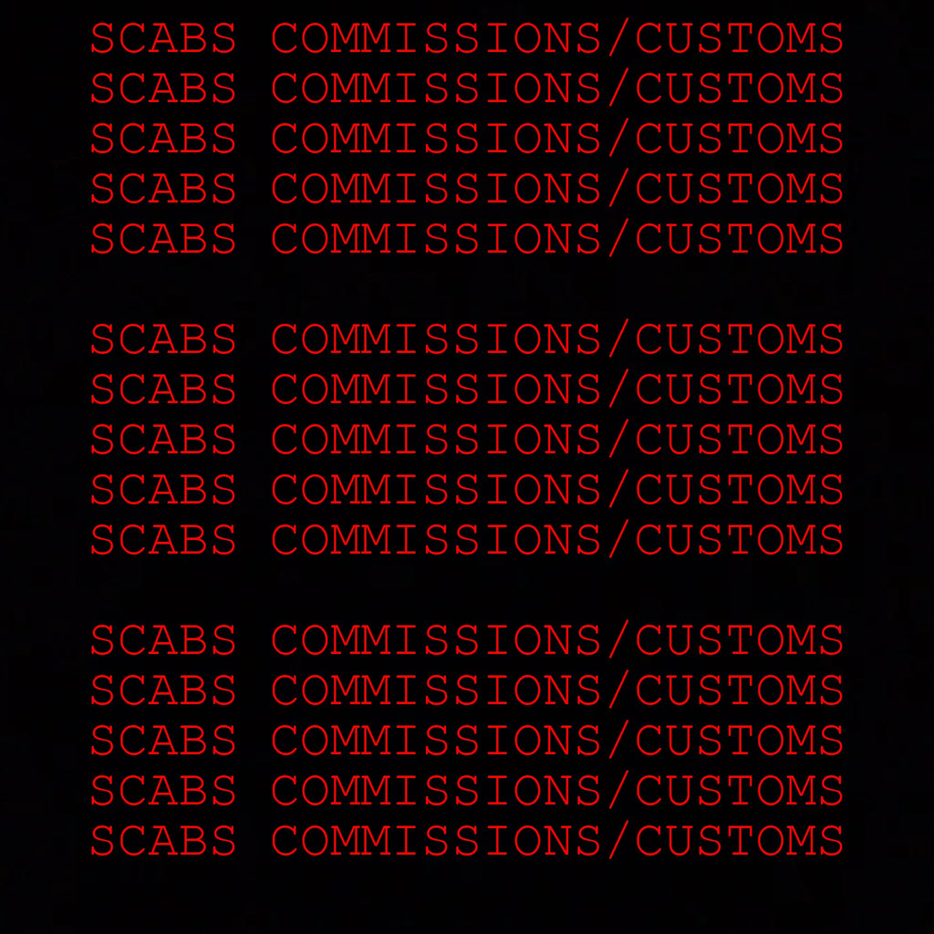 CUSTOM ROBIN JEANS SCABS (read b4 purchasing)