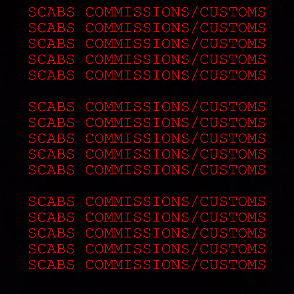 CUSTOM ROBIN JEANS SCABS (read b4 purchasing)
