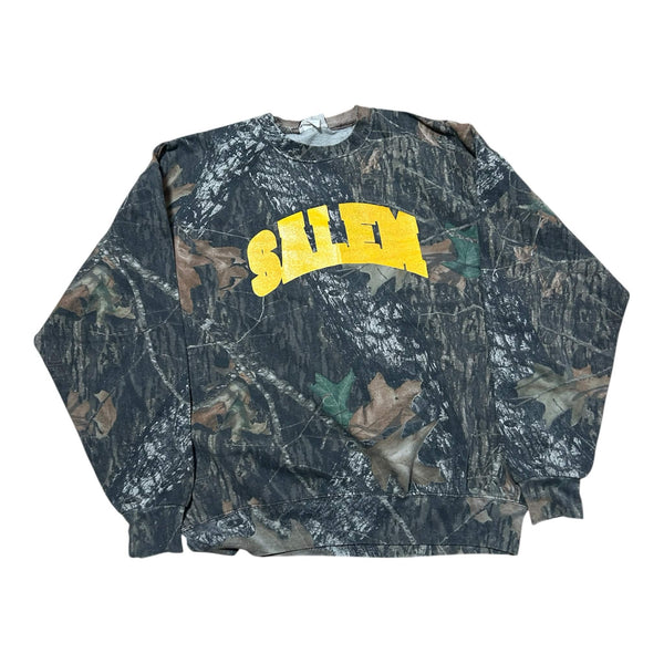 CAMO COLLEGIATE SWEATER