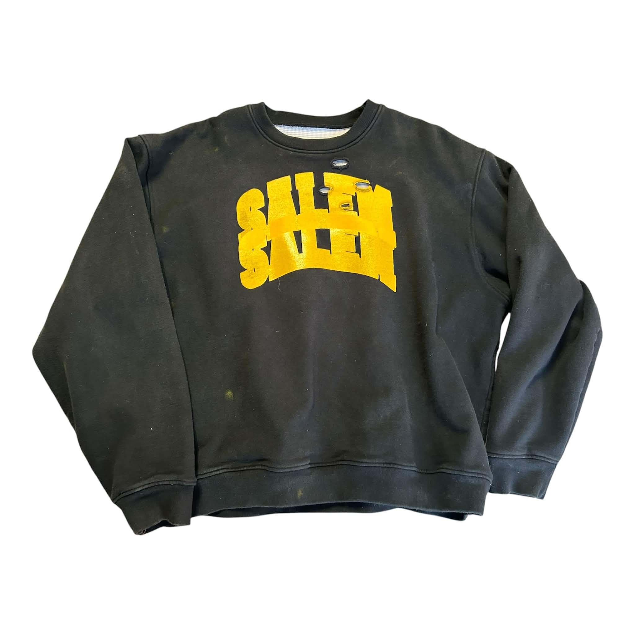 DOUBLE LAYERED COLLEGIATE SWEATER